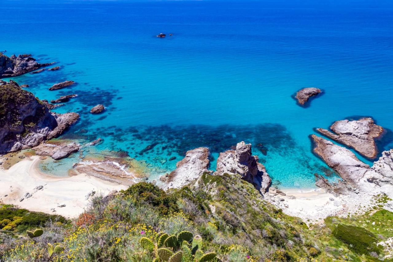 Hotel La Fattoria Sul Mare Capo Vaticano Exteriör bild